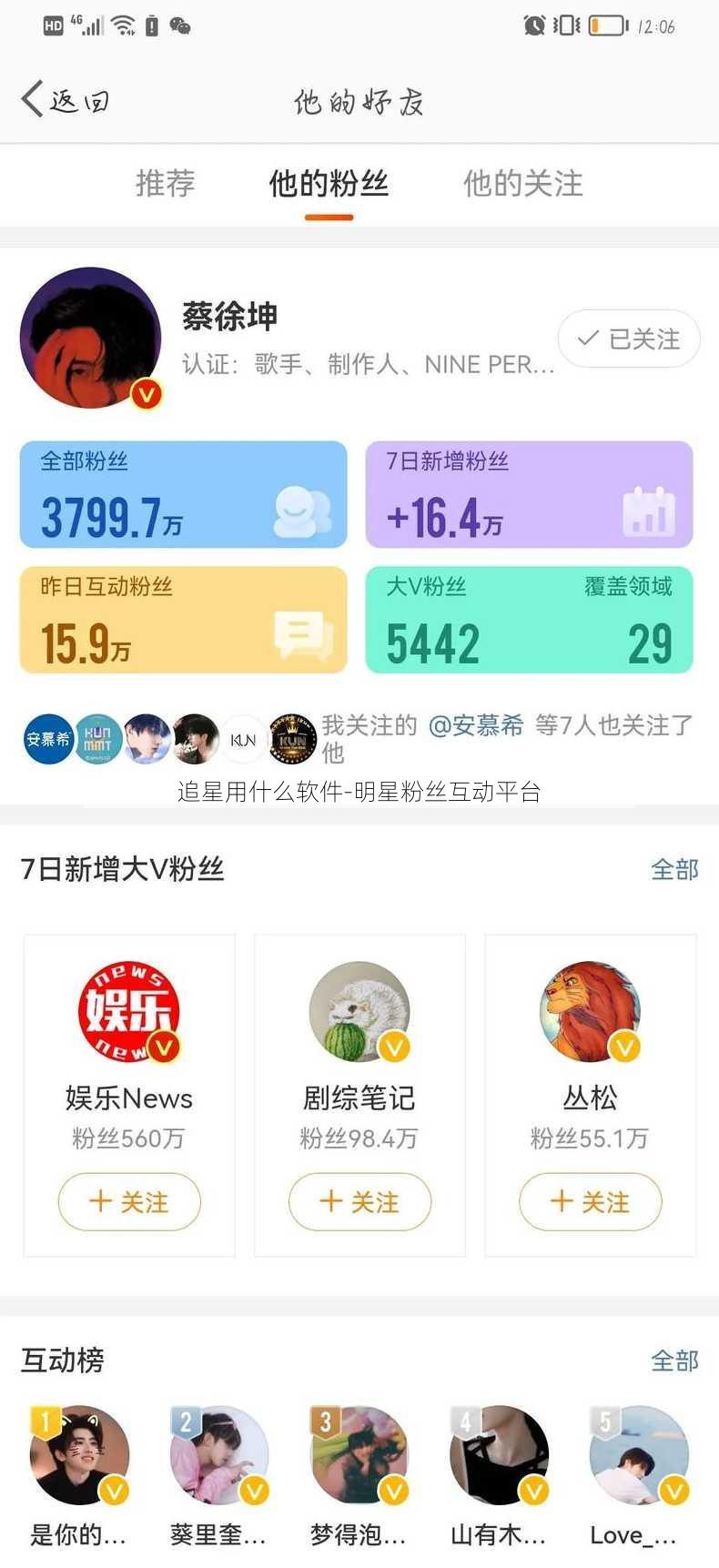 追星用什么软件-明星粉丝互动平台