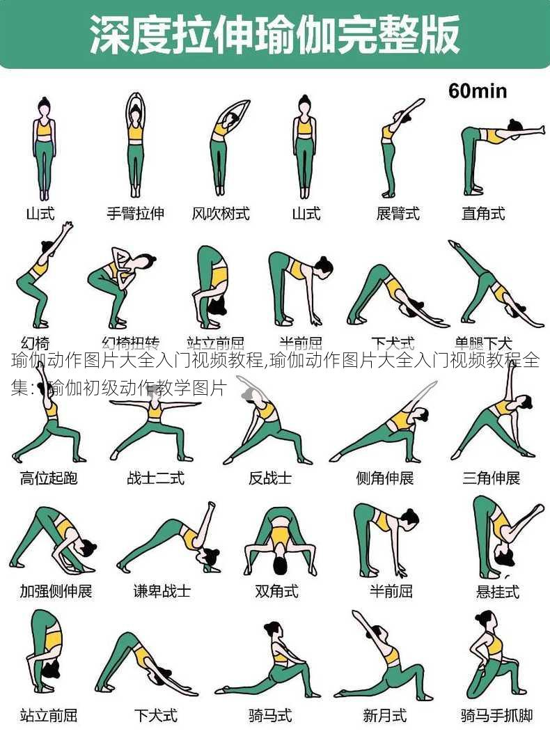 瑜伽动作图片大全入门视频教程,瑜伽动作图片大全入门视频教程全集：瑜伽初级动作教学图片