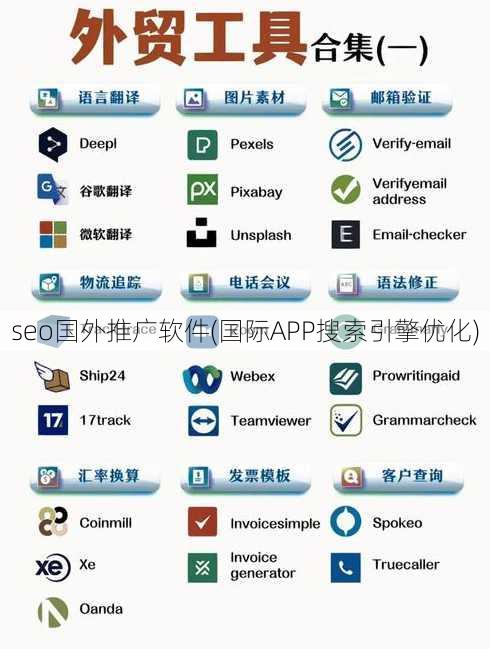 seo国外推广软件(国际APP搜索引擎优化)