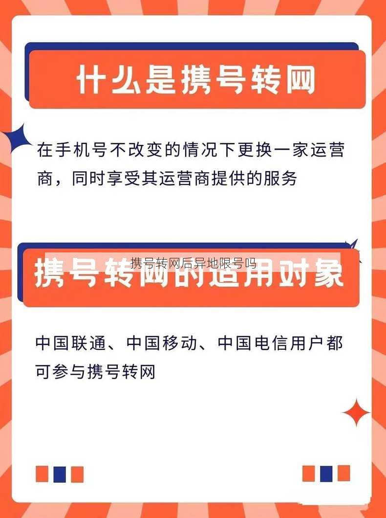 携号转网后异地限号吗