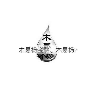 木易杨金融、木易杨？