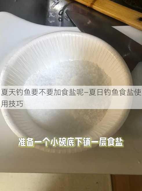 夏天钓鱼要不要加食盐呢—夏日钓鱼食盐使用技巧