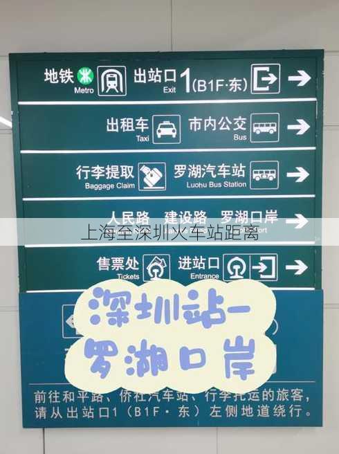 上海至深圳火车站距离