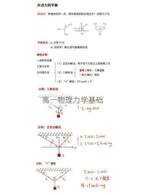 高一物理力学基础