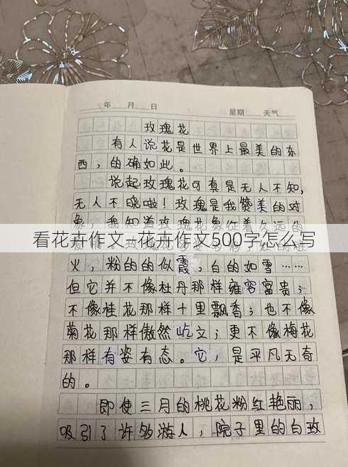 看花卉作文—花卉作文500字怎么写