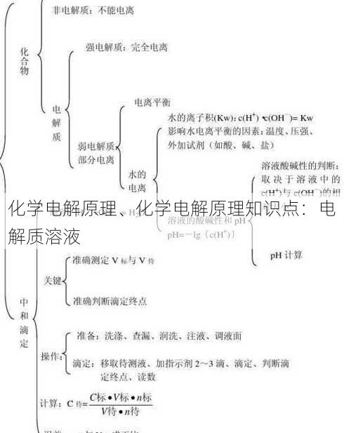 化学电解原理、化学电解原理知识点：电解质溶液