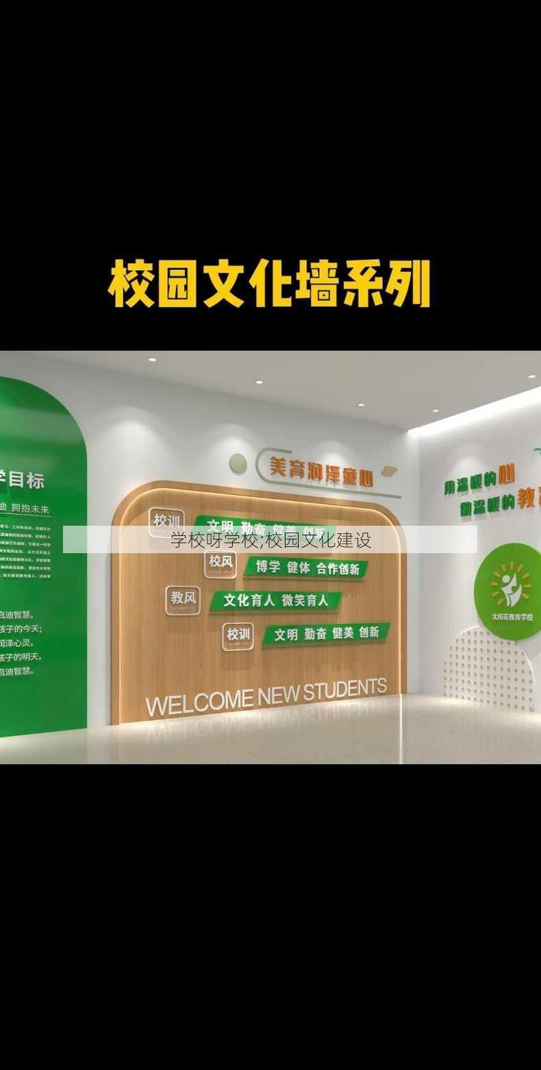 学校呀学校;校园文化建设