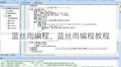蓝丝雨编程、蓝丝雨编程教程